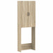Toalett skap HOORN Sonoma eik 66 x 25,5 x 190 cm Konstruert tre