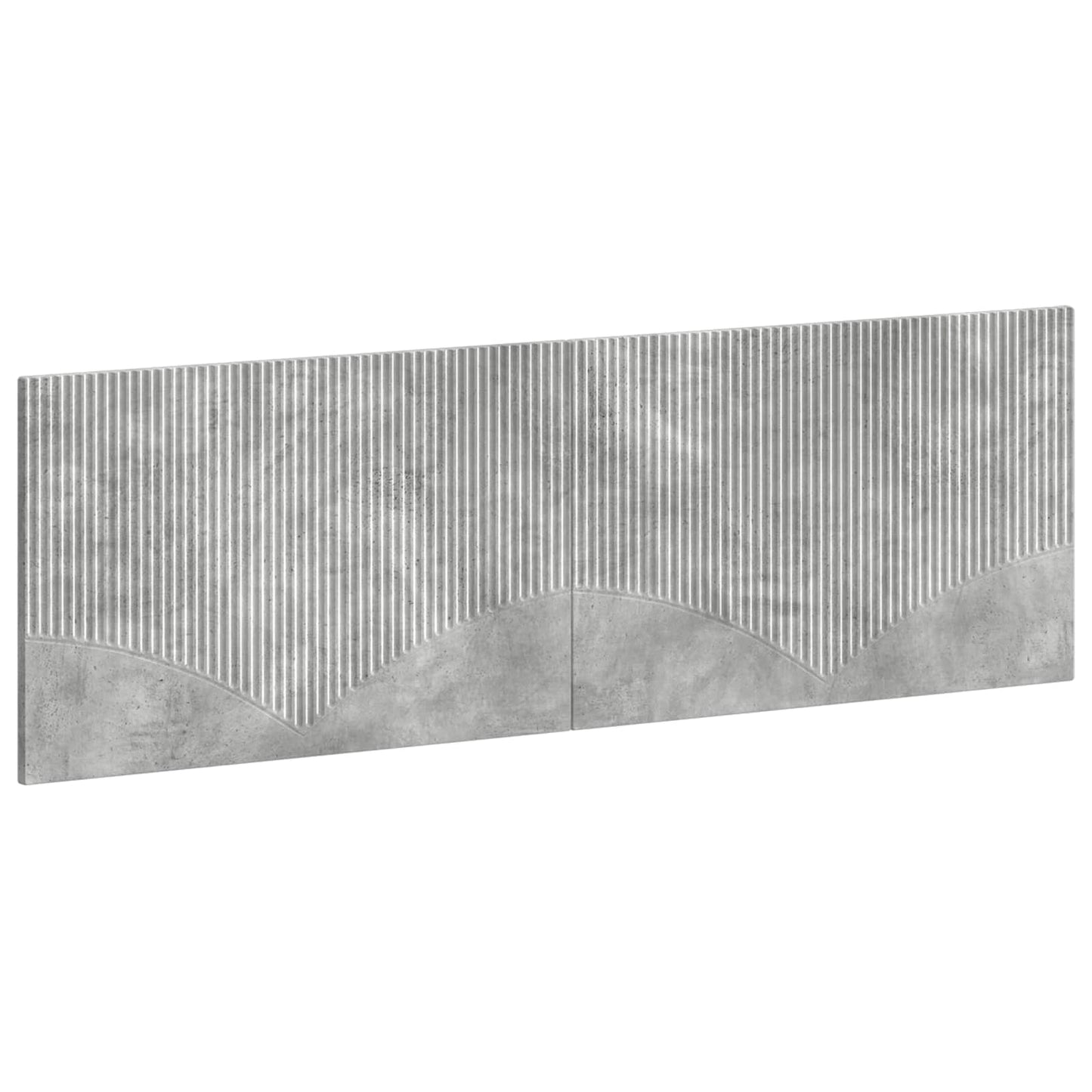 Vegghengt Hodegjerde HOORN Betonggrå Konstruert tre