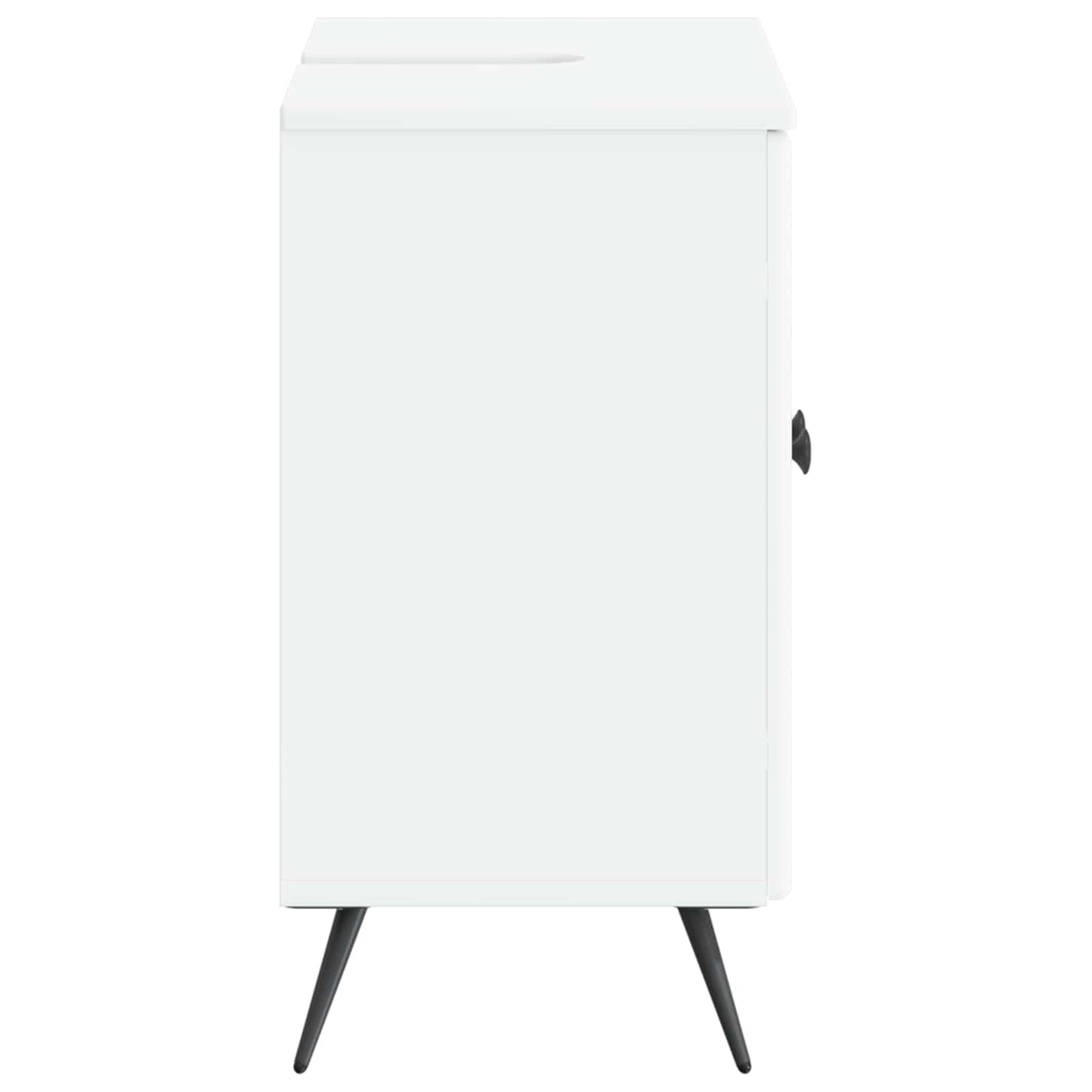 Baderomsvaskeskap BREDA Hvit 59,5 x 31,5 x 59 cm Konstruert tre