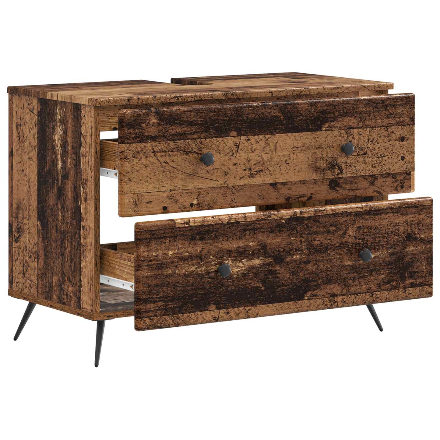 Baderomsvaskeskap BREDA Gammelt tre 82 x 41 x 59 cm
