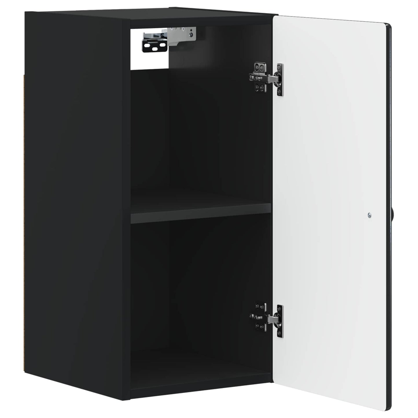 Baderom veggskap BREDA Svart 30 x 31 x 59 cm Konstruert tre
