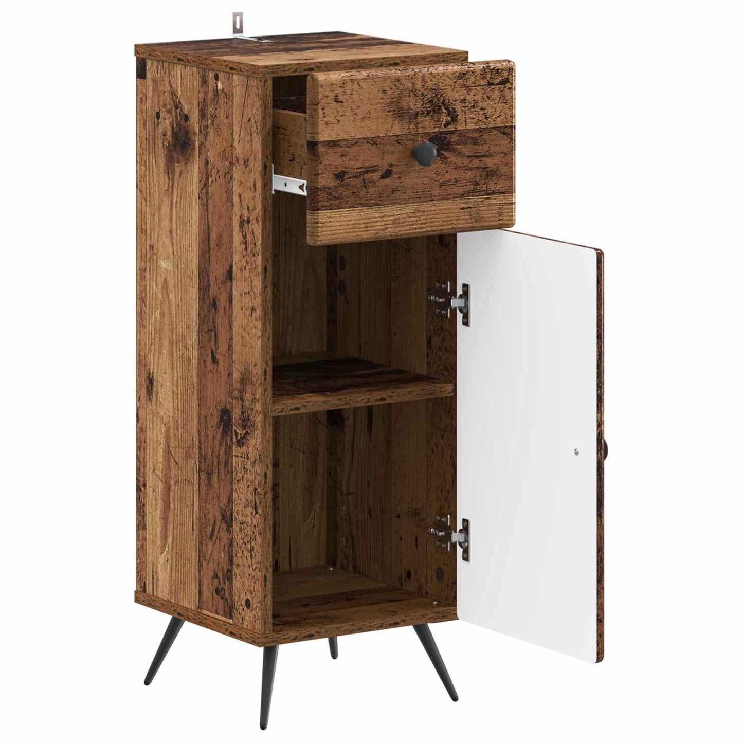 Baderom Oppbevaringsskap BREDA Gammelt tre 30 x 31 x 80 cm