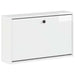 Vegghengt skoskap BREDA 71 x 17 x 43 cm Konstruert tre