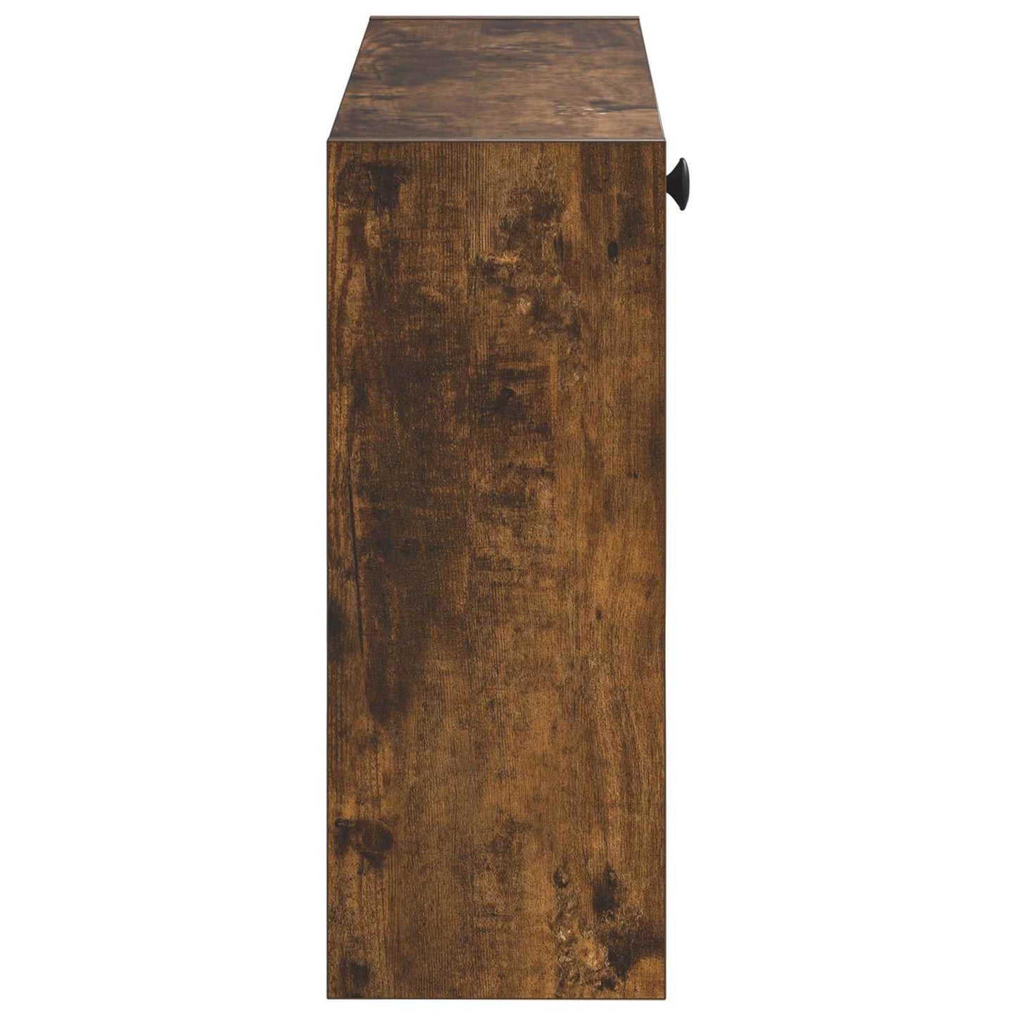 Vegghengt skoskap BREDA 71 x 17 x 43 cm Konstruert tre Røkt Eik