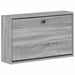 Vegghengt skoskap BREDA 71 x 17 x 43 cm Konstruert tre