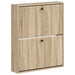 Vegghengt skoskap BREDA 71 x 17 x 86 cm Konstruert tre