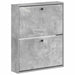 Vegghengt skoskap BREDA 71 x 17 x 86 cm Konstruert tre