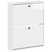 Vegghengt skoskap BREDA 71 x 17 x 86 cm Konstruert tre