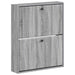Vegghengt skoskap BREDA 71 x 17 x 86 cm Konstruert tre