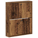 Vegghengt skoskap BREDA 71 x 17 x 86 cm Konstruert tre