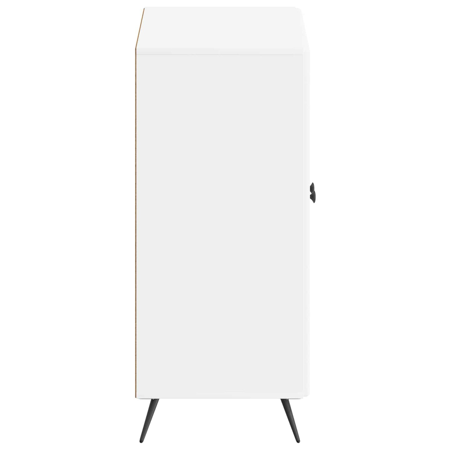Sko Skap BREDA 59,5 x 39,5 x 90 cm Konstruert tre Hvit