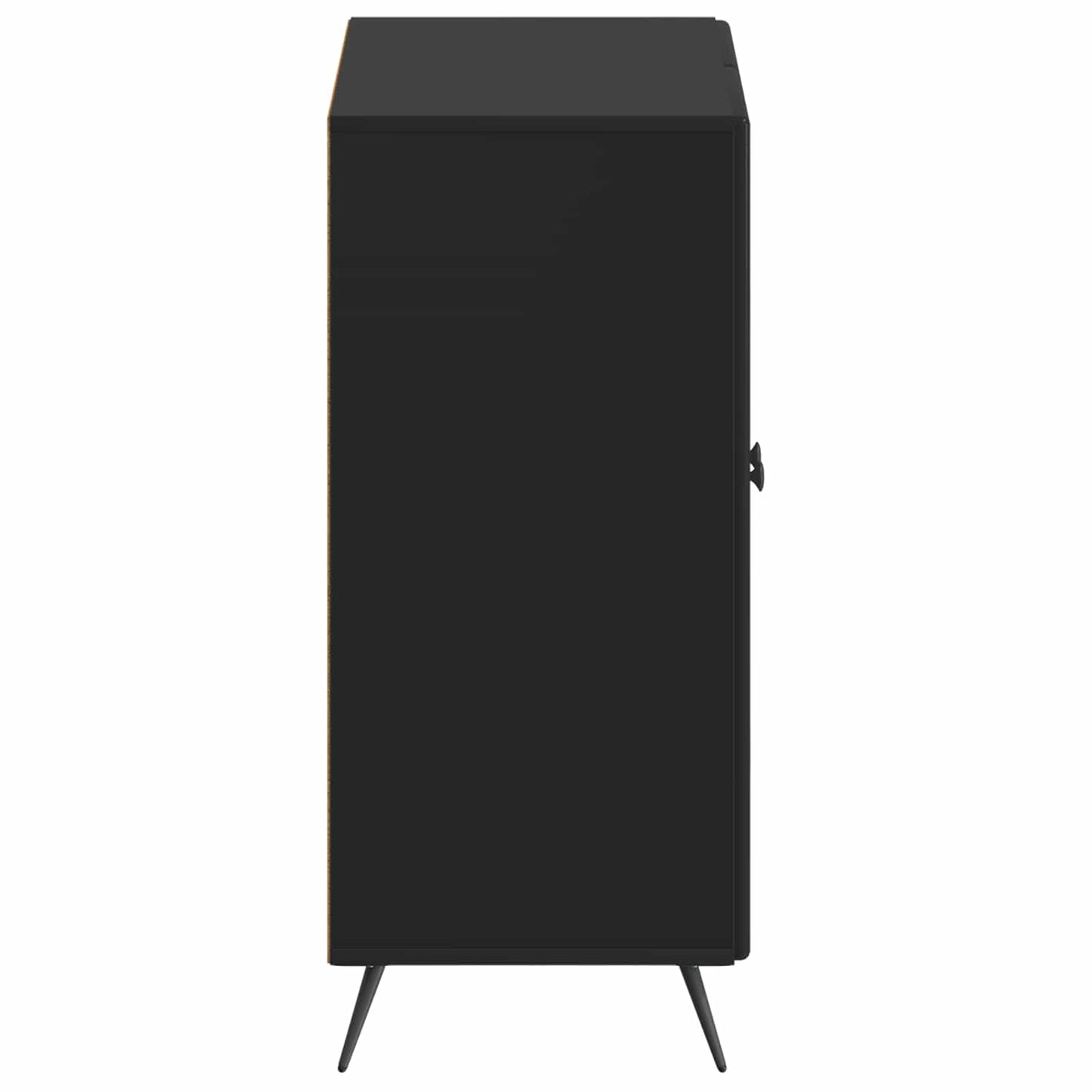 Sko Skap BREDA 59,5 x 39,5 x 90 cm Konstruert tre Svart