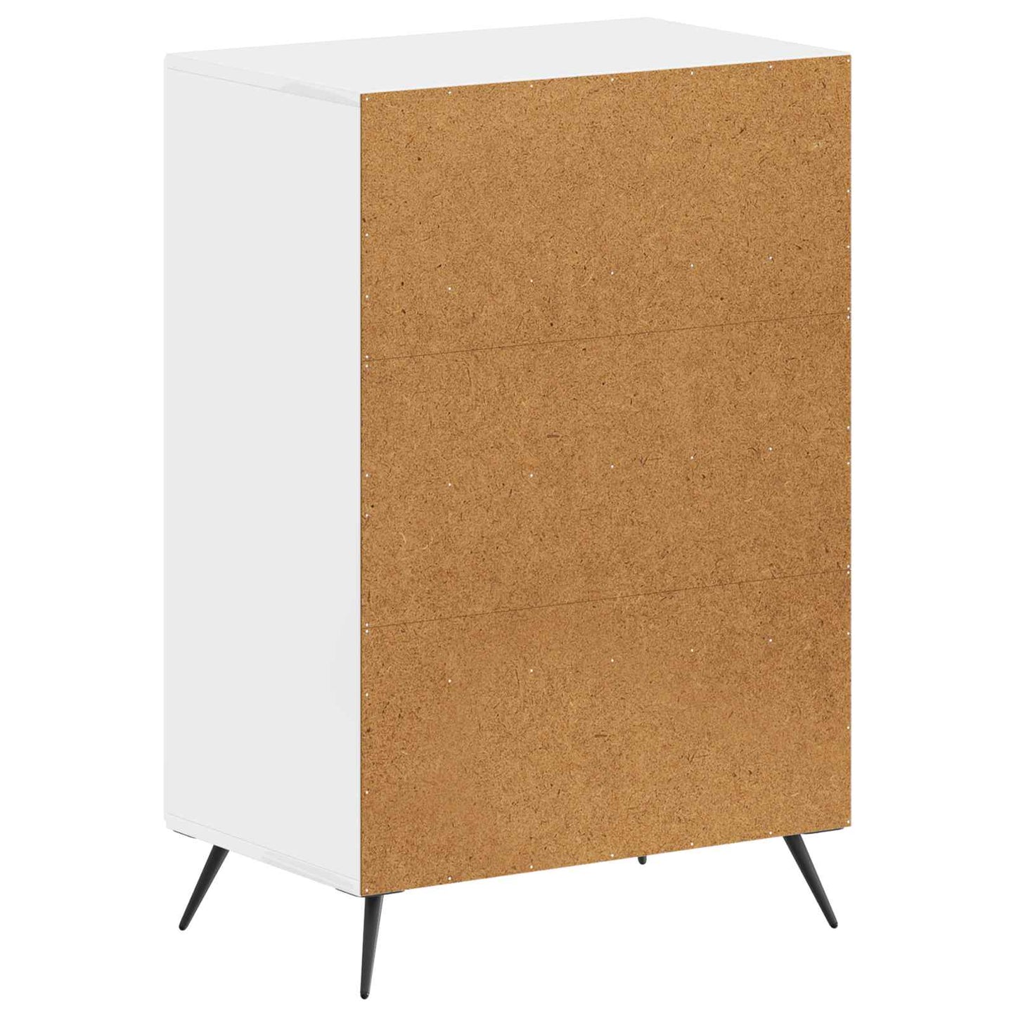 Sko Skap BREDA 59,5 x 39,5 x 90 cm Konstruert tre Høgglans hvit