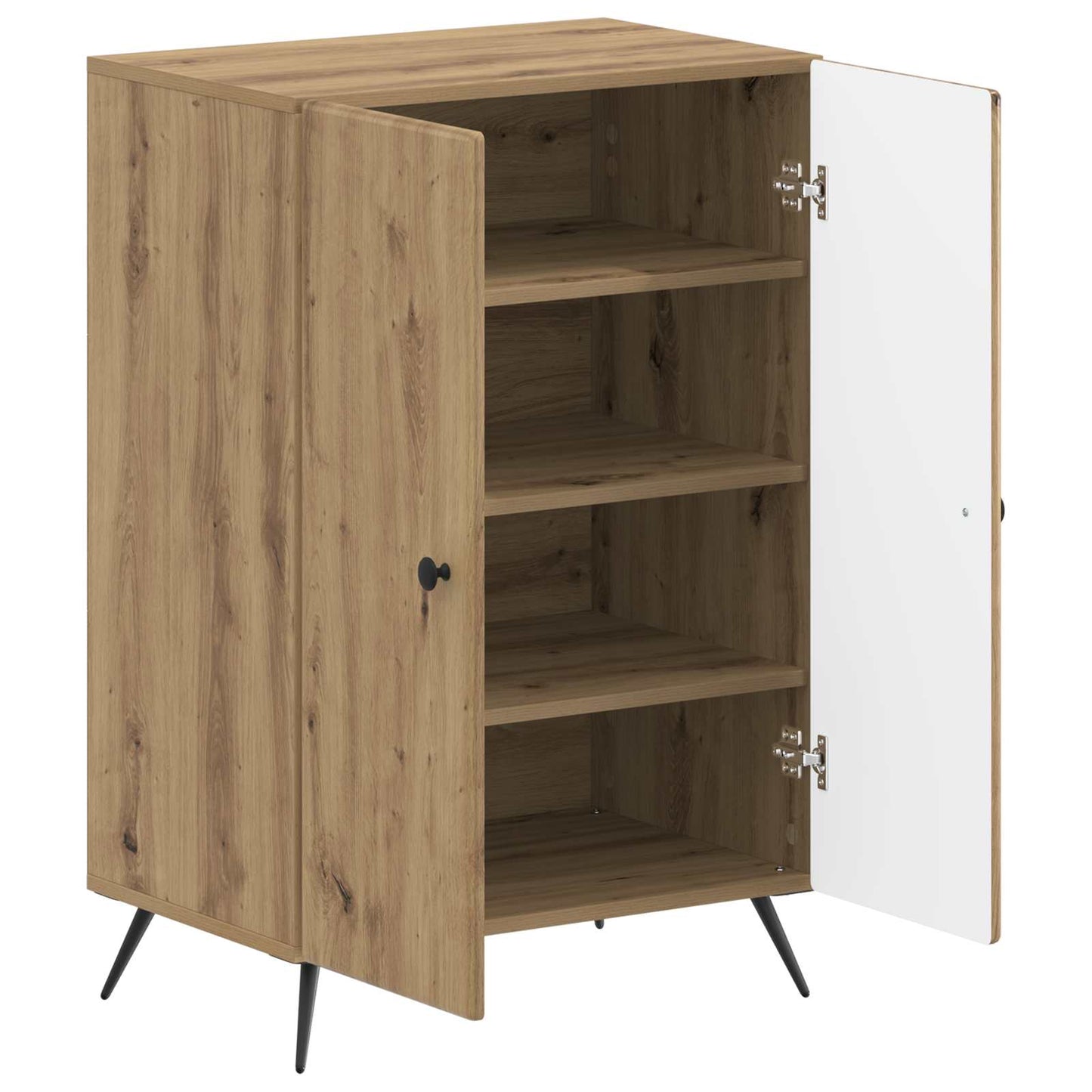 Sko Skap BREDA 59,5 x 39,5 x 90 cm Konstruert tre Artisan eik