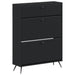 Sko Skap BREDA 78 x 24 x 103 cm Konstruert tre Svart