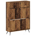 Sko Skap BREDA 78 x 24 x 103 cm Konstruert tre Gammelt tre