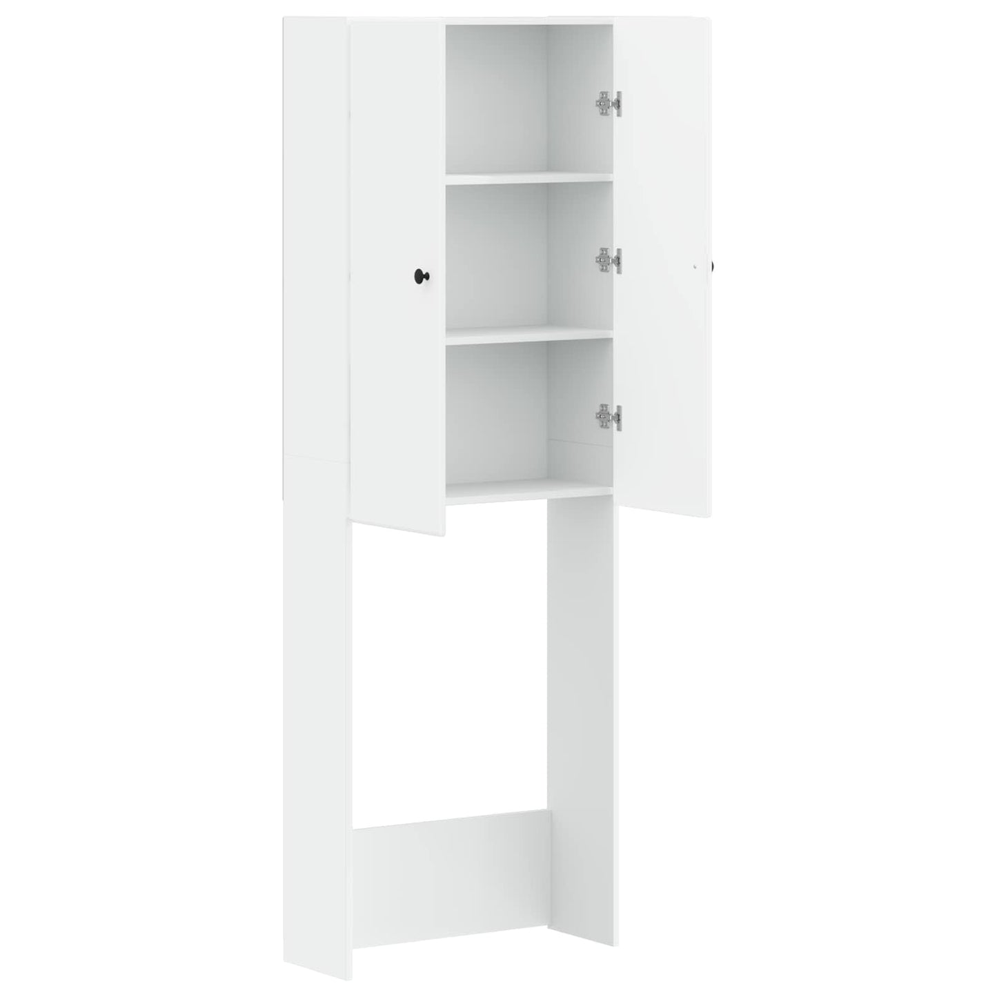 Toalett skap BREDA Hvit 66 x 25,5 x 190 cm Konstruert tre