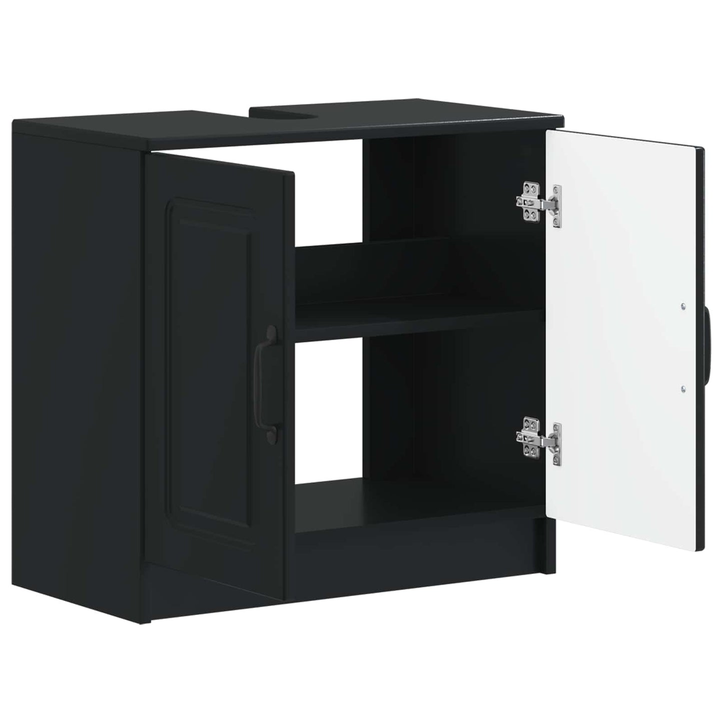 Baderomsvaskeskap UTRECHT Svart 59,5 x 31,5 x 59 cm