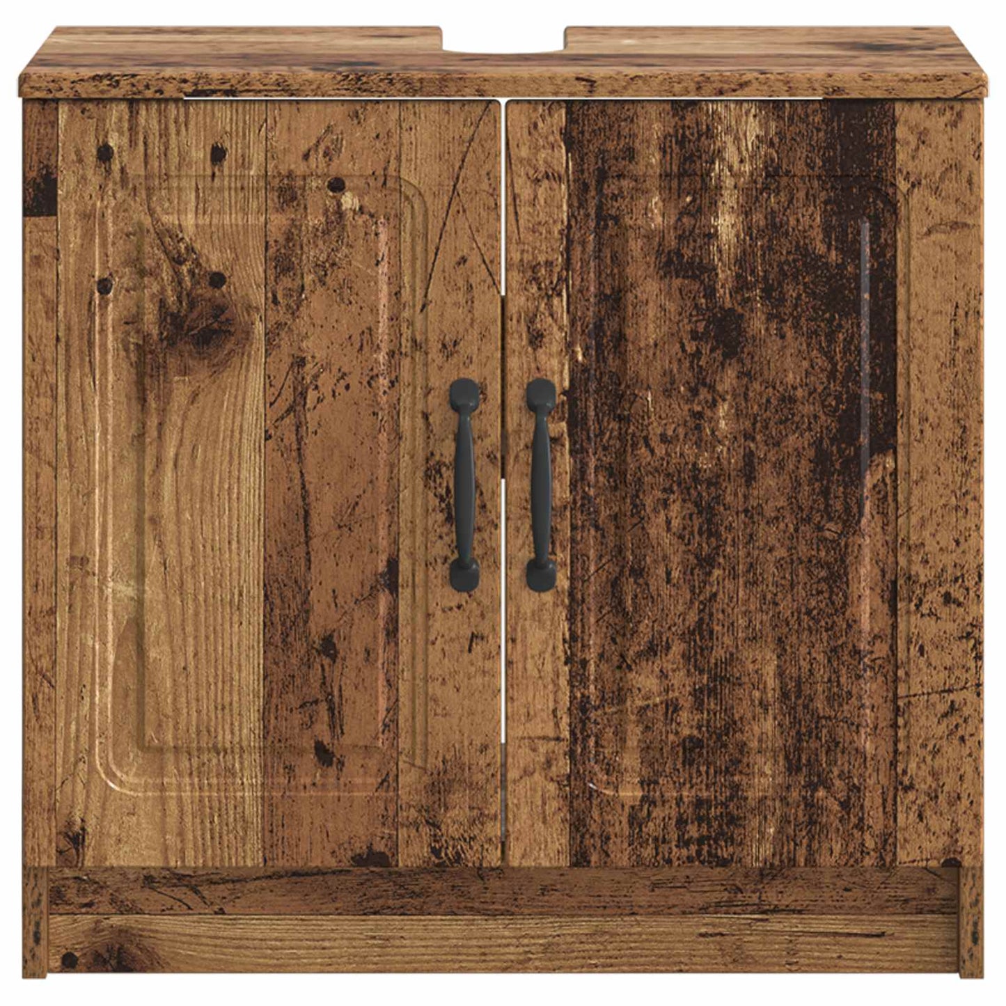 Baderomsvaskeskap UTRECHT Gammelt tre 59,5 x 31,5 x 59 cm