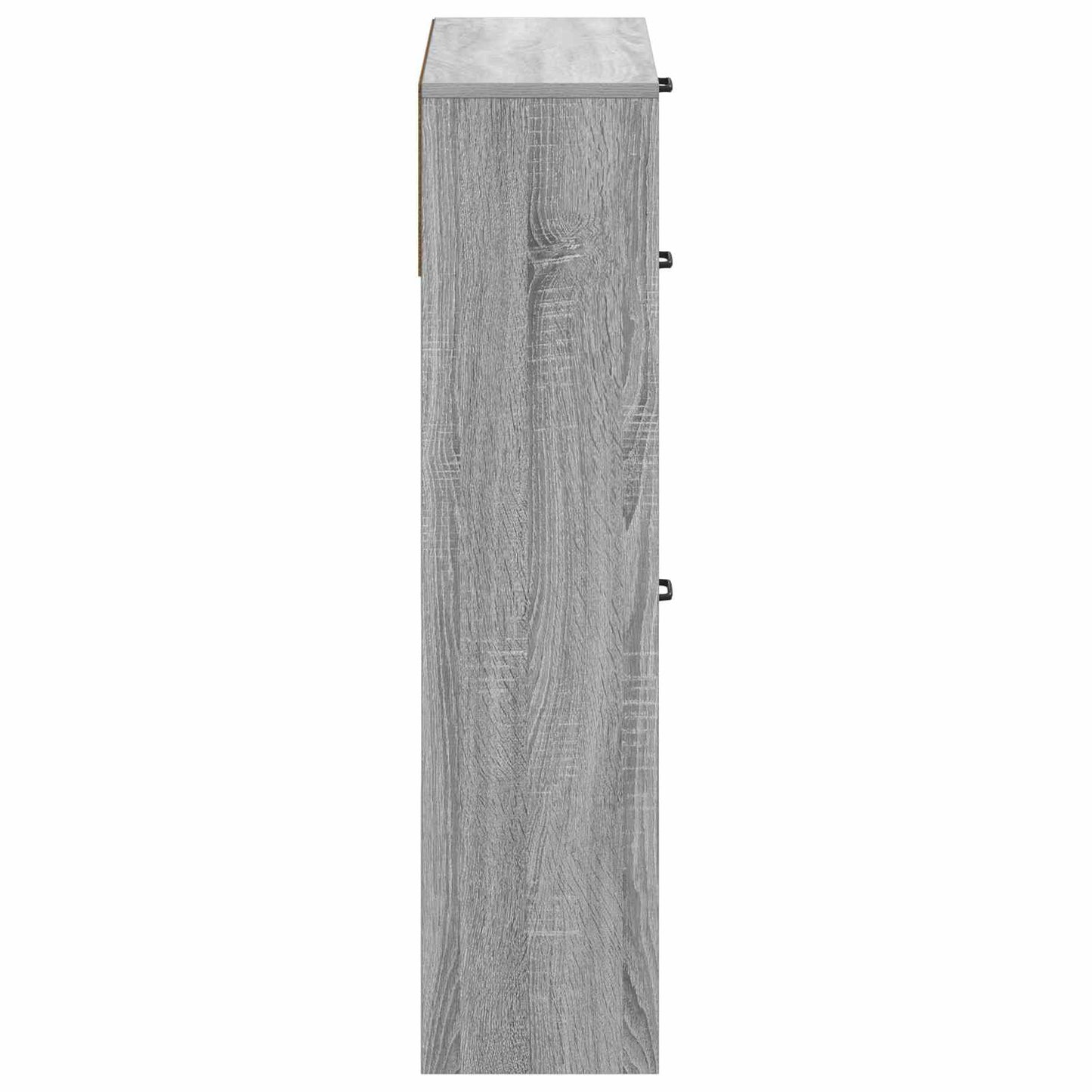 Sko Skap UTRECHT 78 x 24 x 100 cm Konstruert tre Grå Sonoma