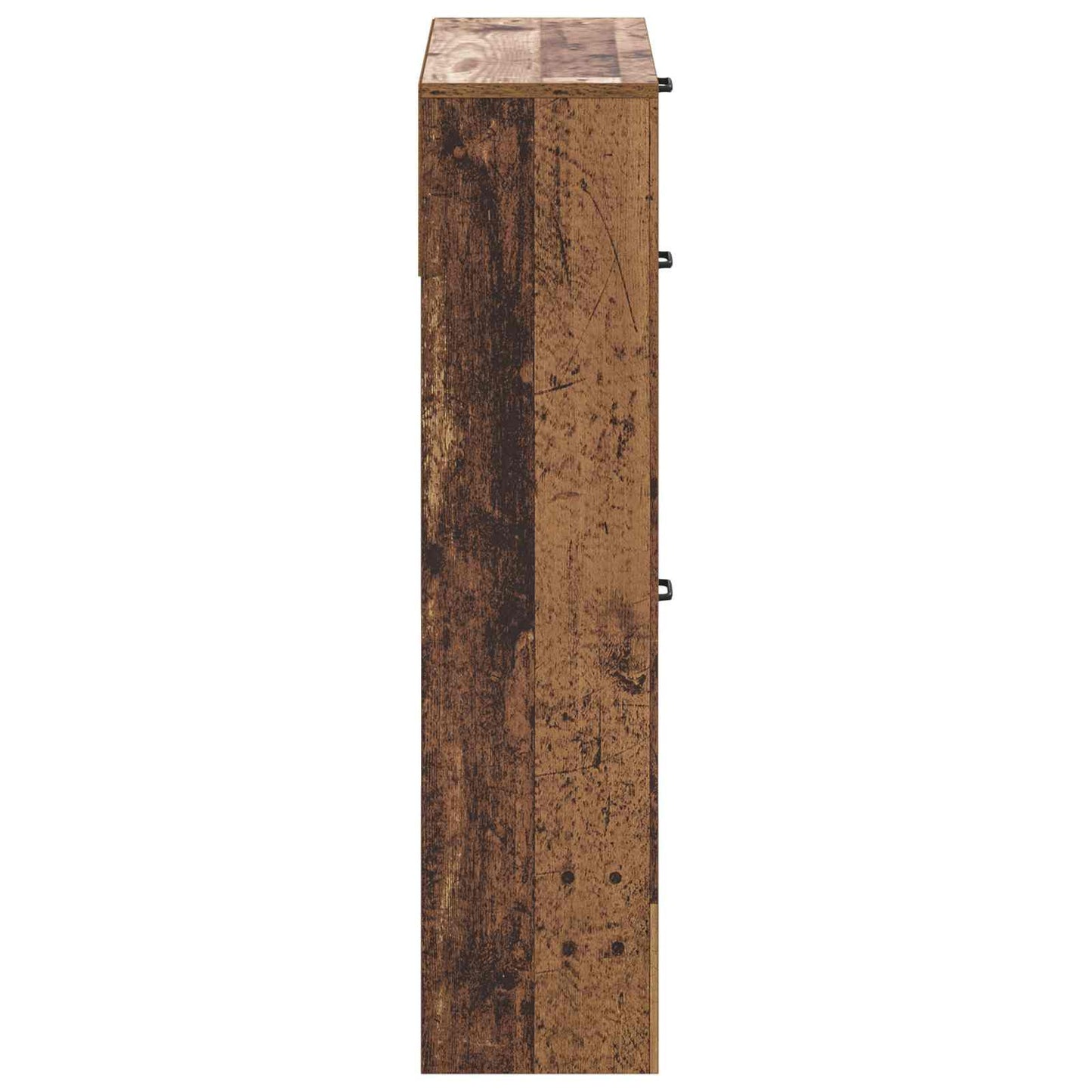 Sko Skap UTRECHT 78 x 24 x 100 cm Konstruert tre Gammelt tre