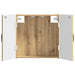 Dartbrettskap UTRECHT Artisan eik 52,5 x 10,5 x 53,5 cm