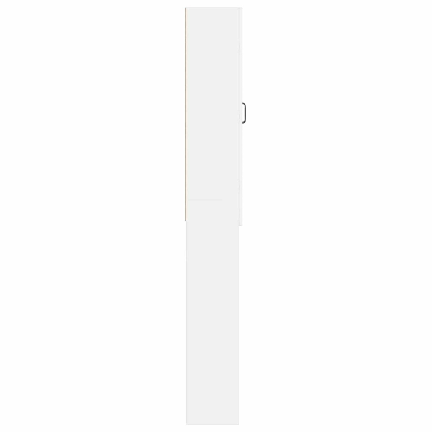 Toalett skap UTRECHT Hvit 66 x 25,5 x 190 cm Konstruert tre