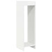Planteholder Hvit 30 x 30 x 100 cm Konstruert tre vidaXL