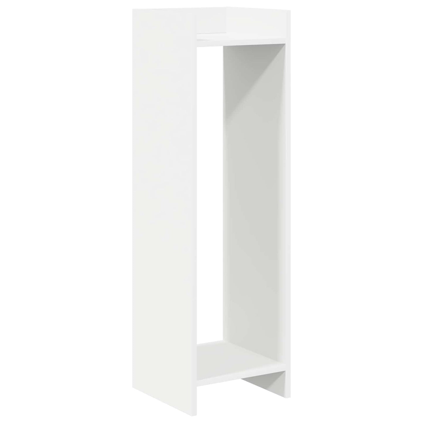 Planteholder Hvit 30 x 30 x 100 cm Konstruert tre vidaXL