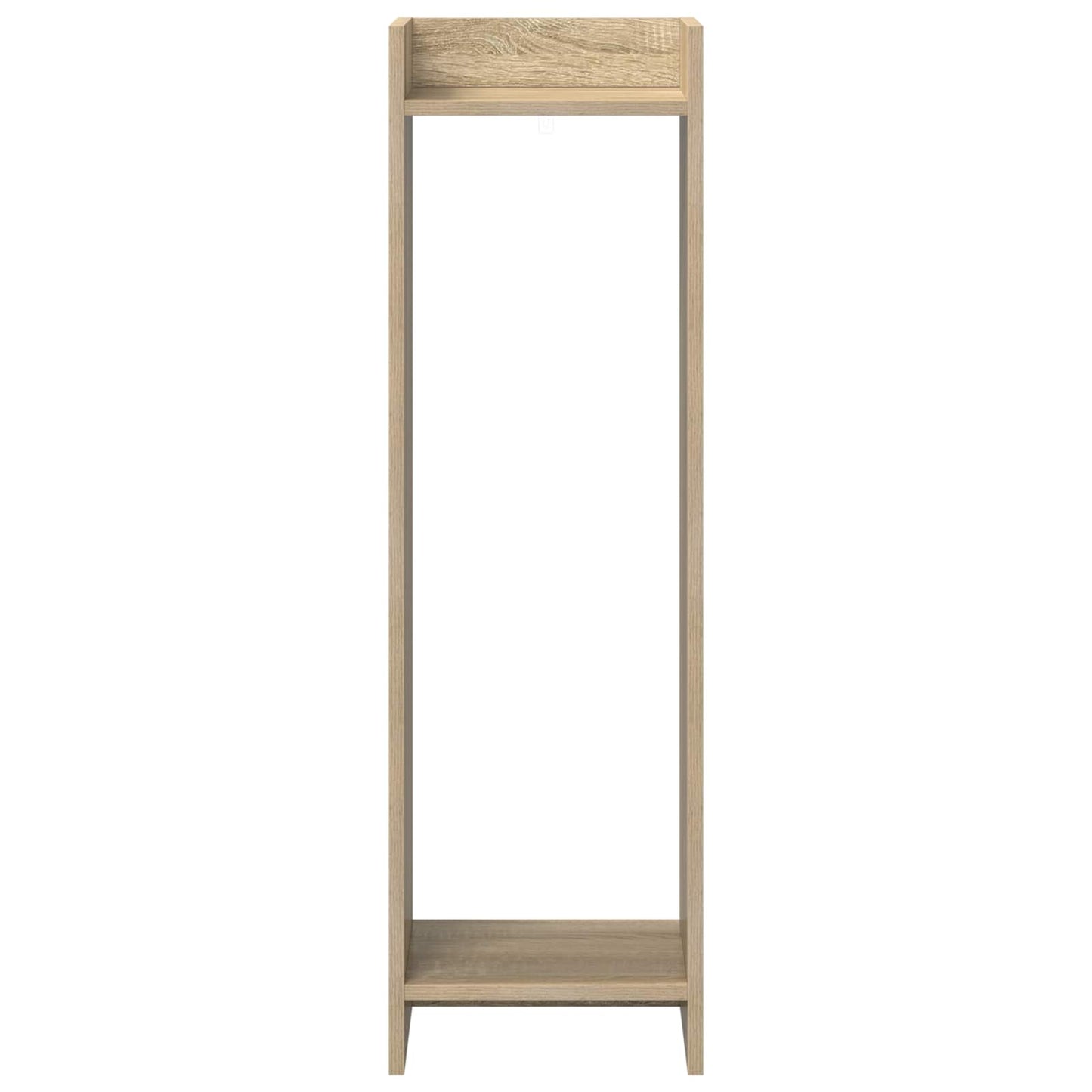 Planteholder Sonoma eik 30 x 30 x 100 cm Konstruert tre