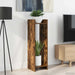 Planteholder Røkt Eik 30 x 30 x 100 cm Konstruert tre