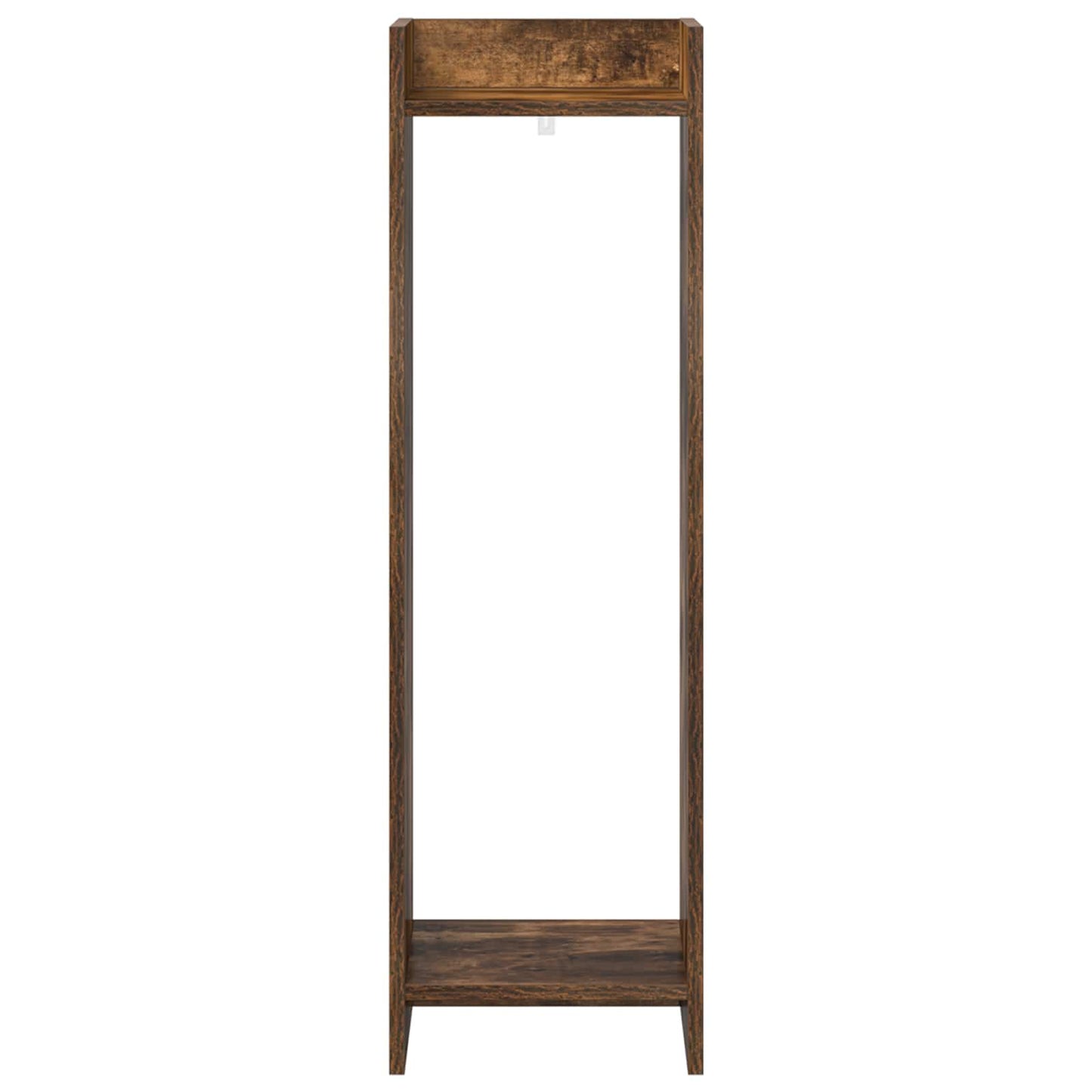 Planteholder 2 stk. Røkt Eik 30 x 30 x 100 cm Konstruert tre