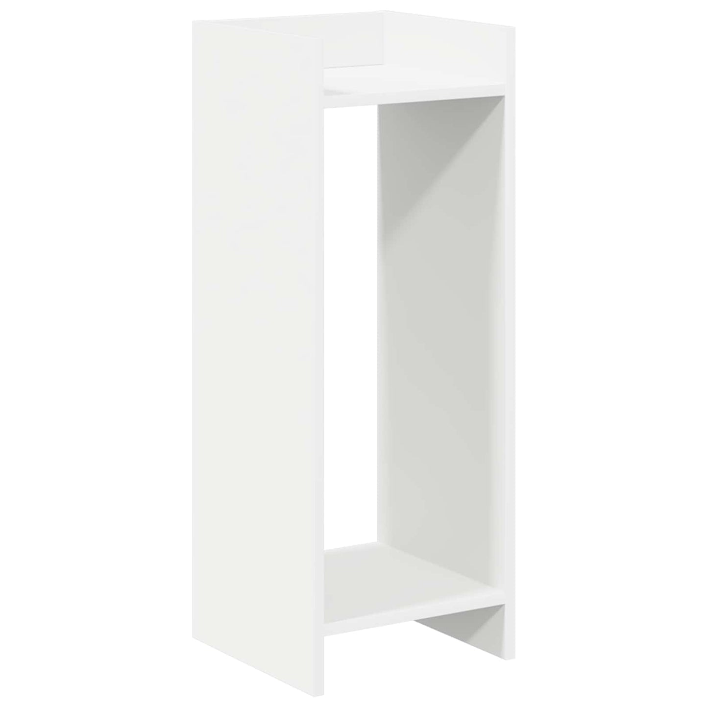 Planteholder Hvit 30 x 30 x 80 cm Konstruert tre