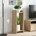 Planteholder 2 stk. Sonoma eik 30 x 30 x 80 cm Konstruert tre
