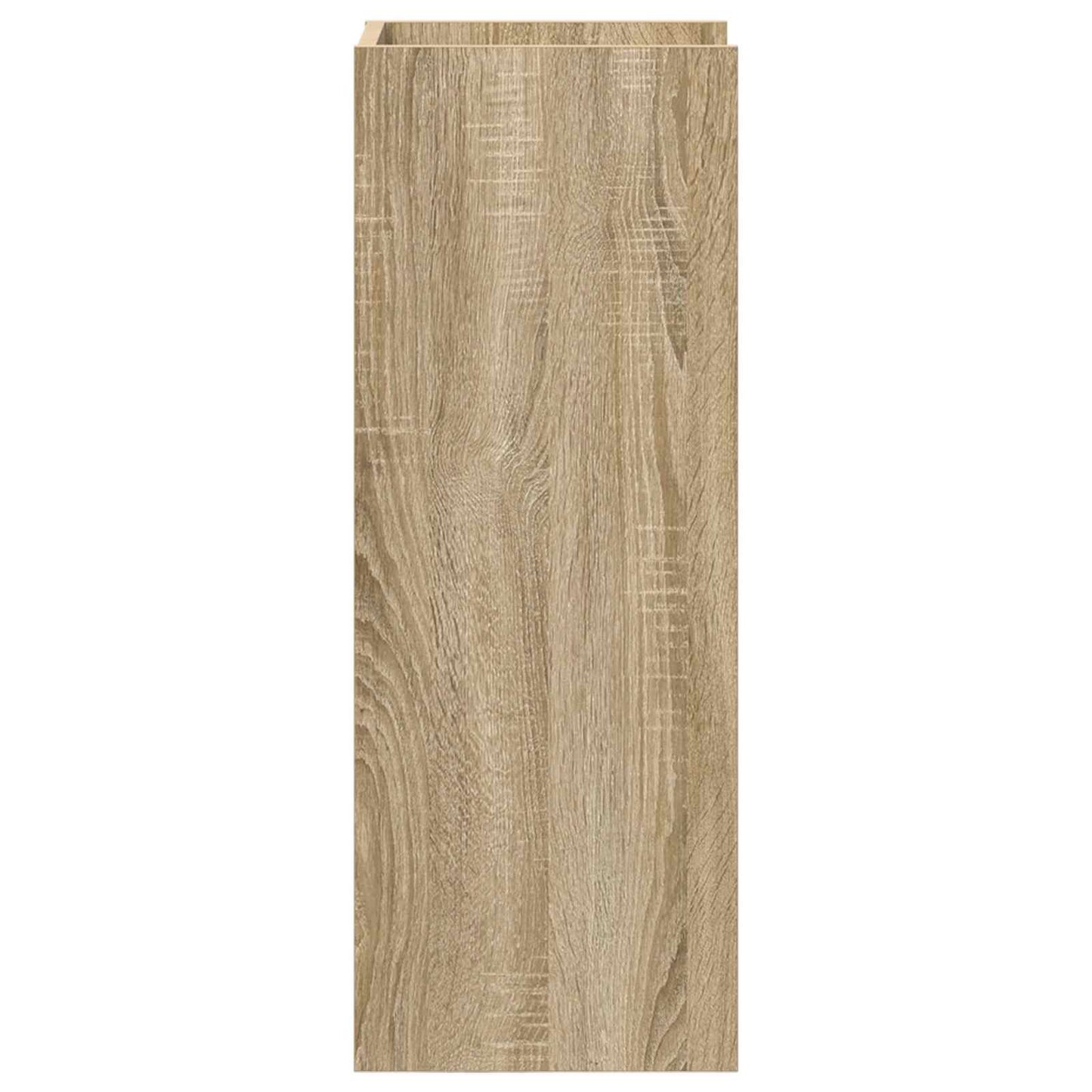 Planteholder 2 stk. Sonoma eik 30 x 30 x 80 cm Konstruert tre