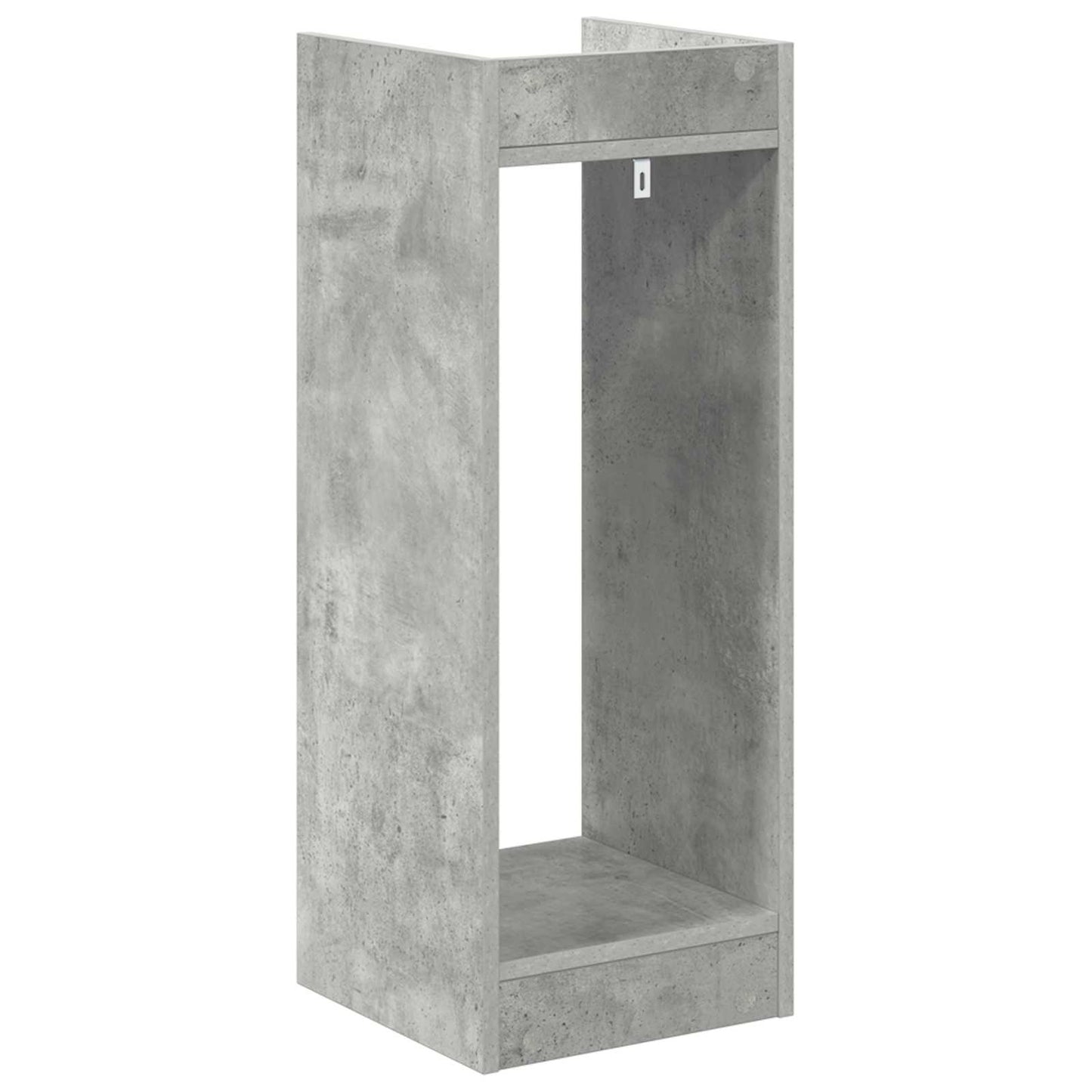 Planteholder BetongGrå 30 x 30 x 80 cm Konstruert tre