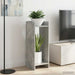 Planteholder 2 stk. BetongGrå 30 x 30 x 80 cm Konstruert tre
