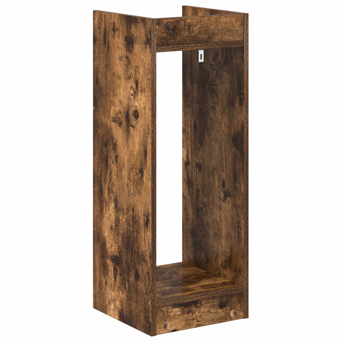 Planteholder Røkt Eik 30 x 30 x 80 cm Konstruert tre
