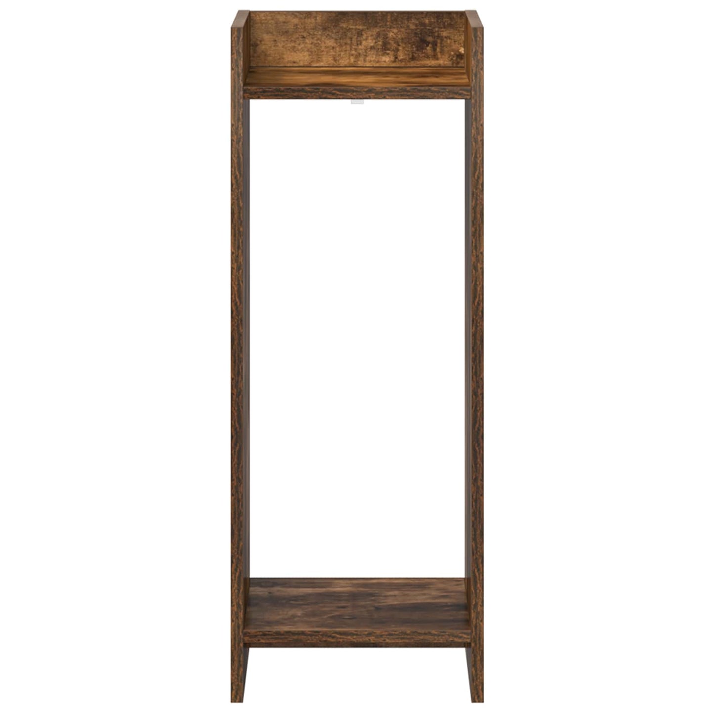 Planteholder Røkt Eik 30 x 30 x 80 cm Konstruert tre
