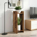 Planteholder 2 stk. Gammelt tre 30 x 30 x 80 cm Konstruert tre