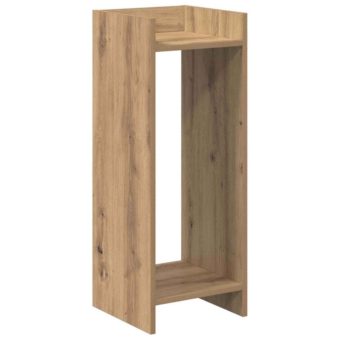 Planteholder 2 stk. Artisan eik 30 x 30 x 80 cm Konstruert tre
