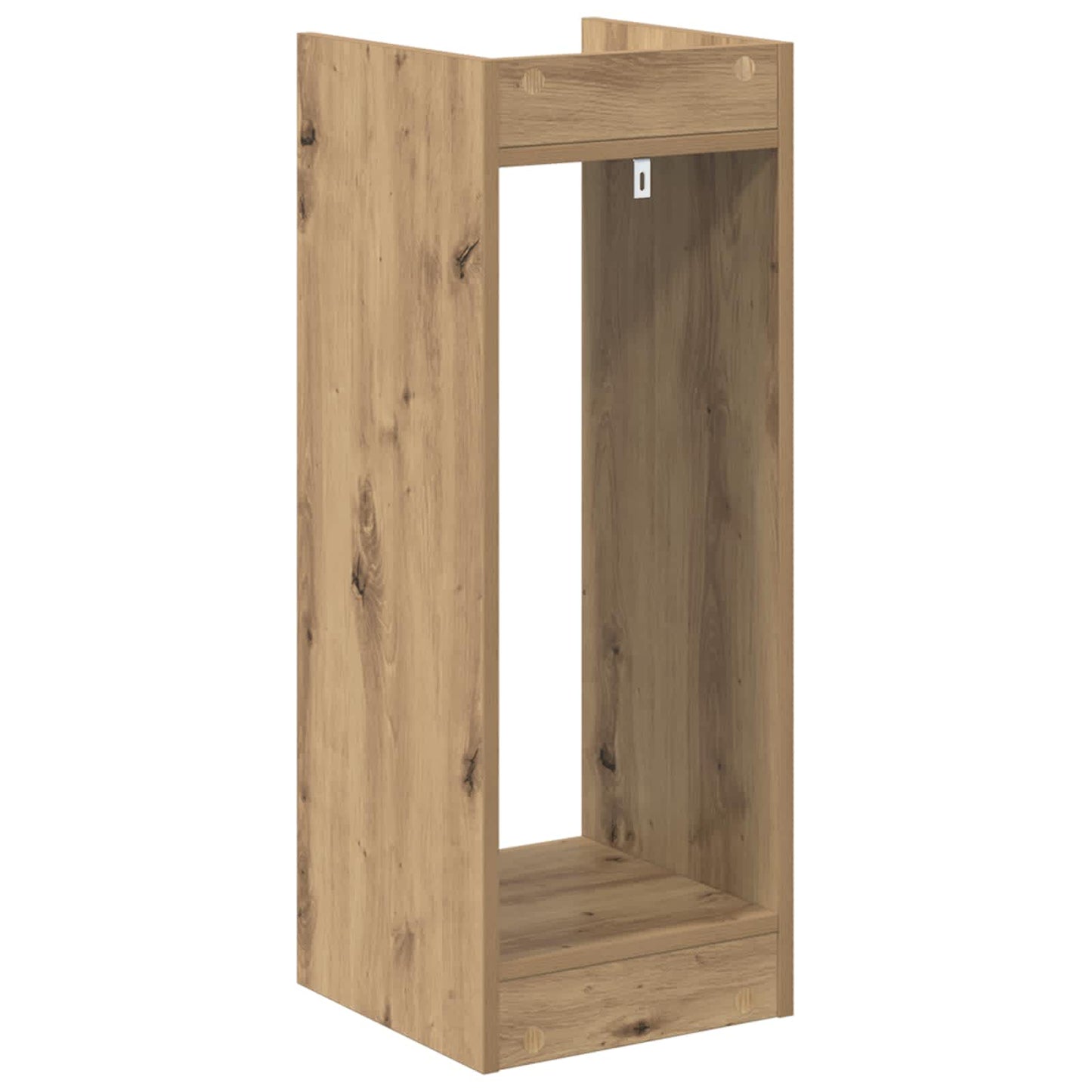 Planteholder 2 stk. Artisan eik 30 x 30 x 80 cm Konstruert tre