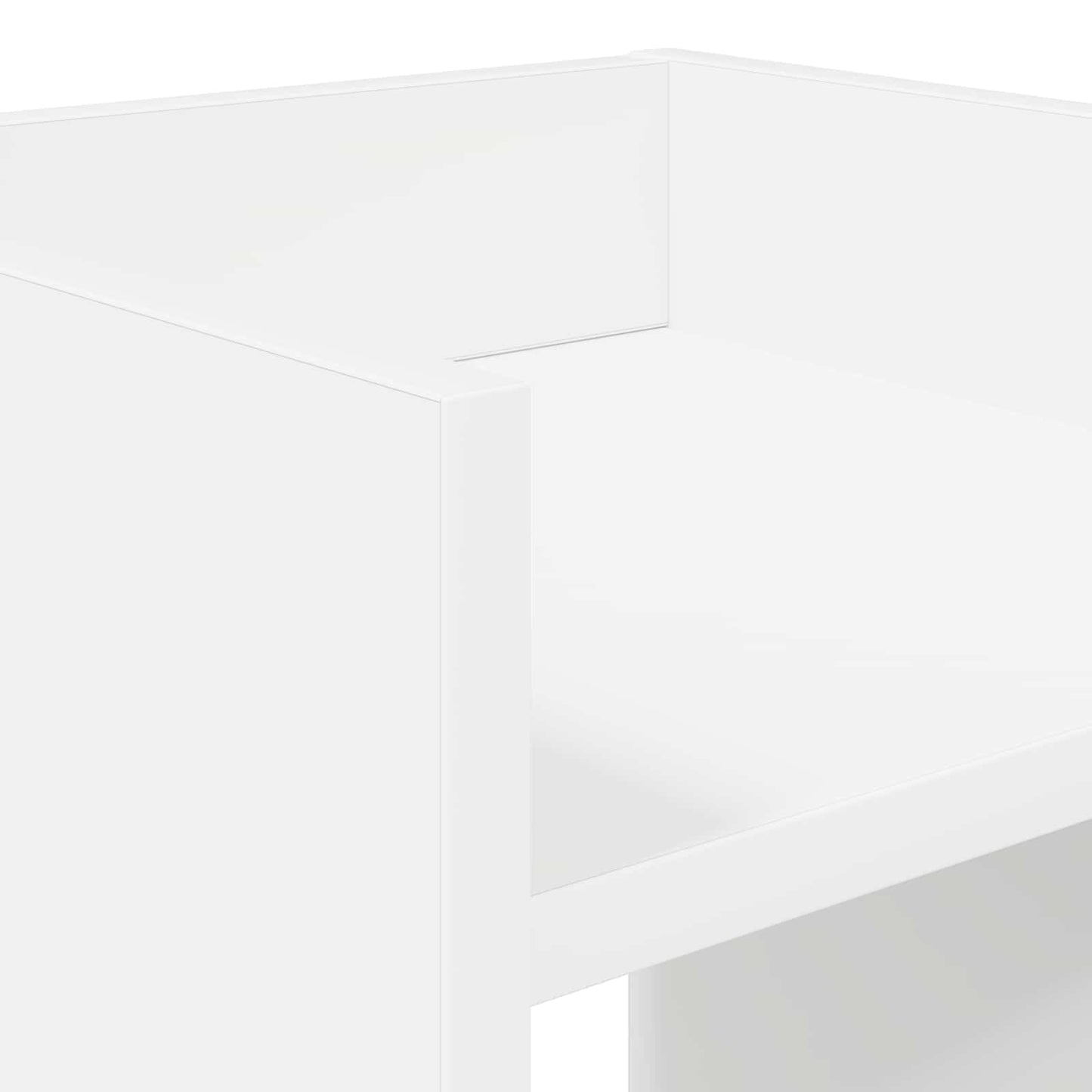 Planteholder Hvit 30 x 30 x 60 cm Konstruert tre