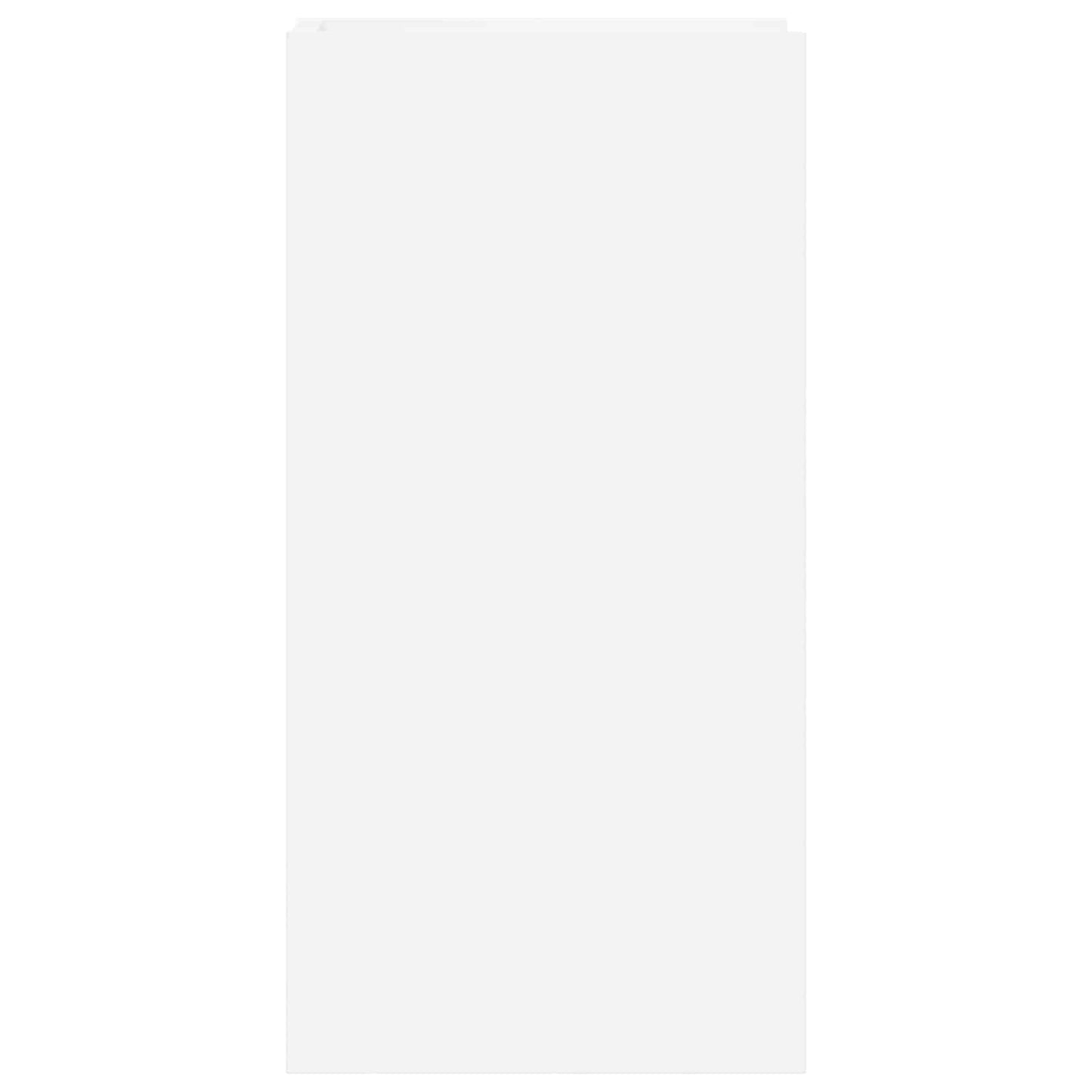 Planteholder Hvit 30 x 30 x 60 cm Konstruert tre