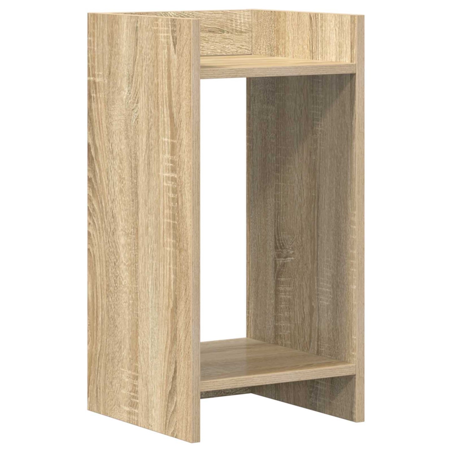 Planteholder 2 stk. Sonoma eik 30 x 30 x 60 cm Konstruert tre