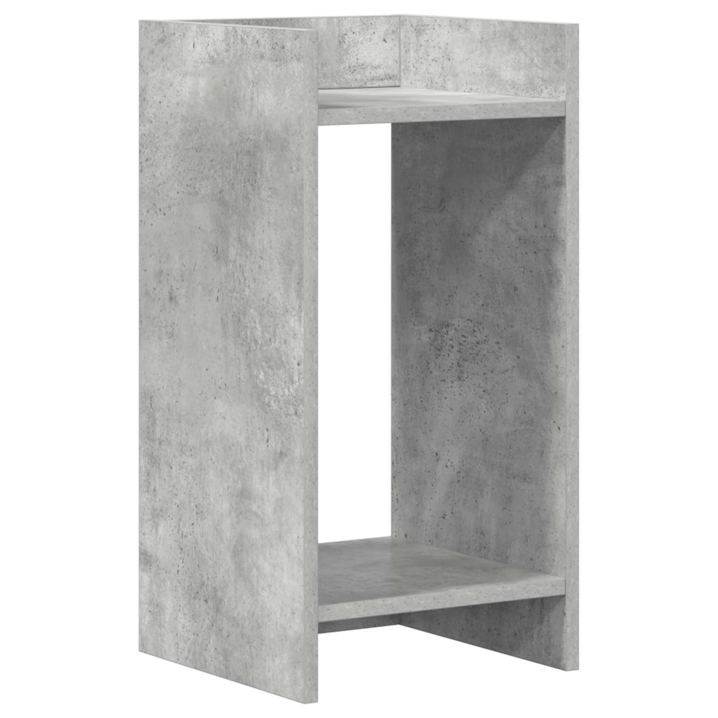 Planteholder BetongGrå 30 x 30 x 60 cm Konstruert tre