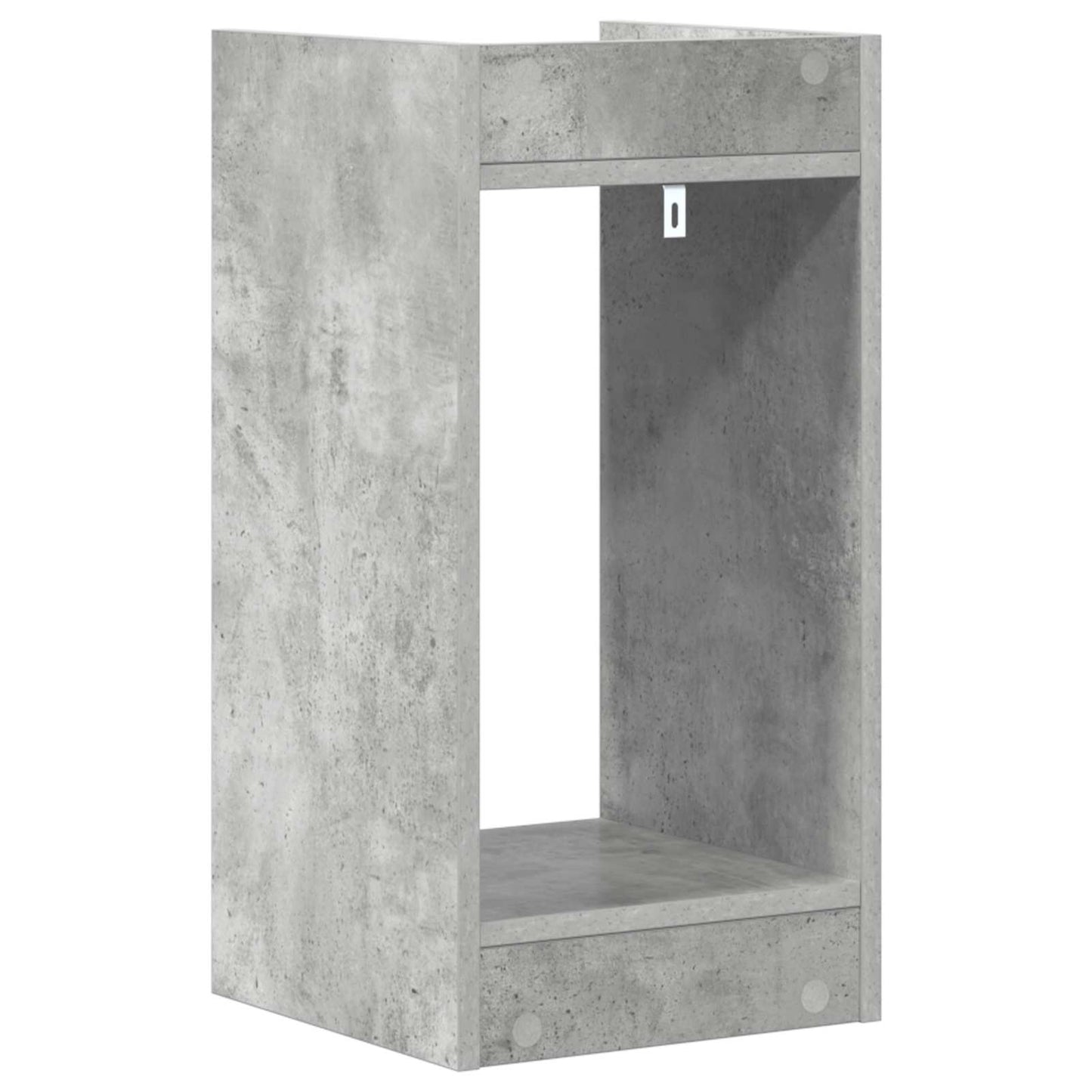 Planteholder BetongGrå 30 x 30 x 60 cm Konstruert tre