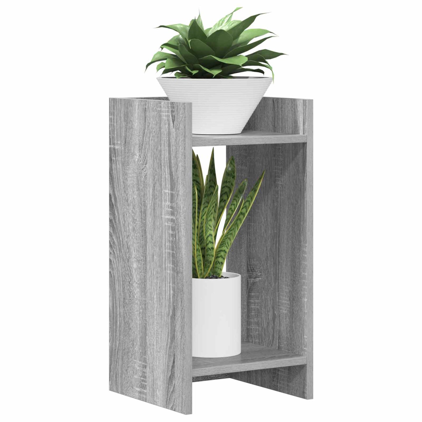 Planteholder Grå Sonoma 30 x 30 x 60 cm Konstruert tre