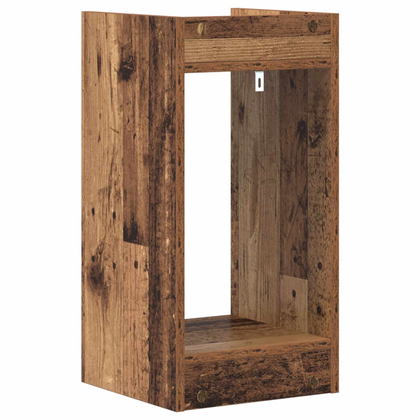 Planteholder 2 pcs Gammelt tre 30 x 30 x 60 cm Konstruert tre