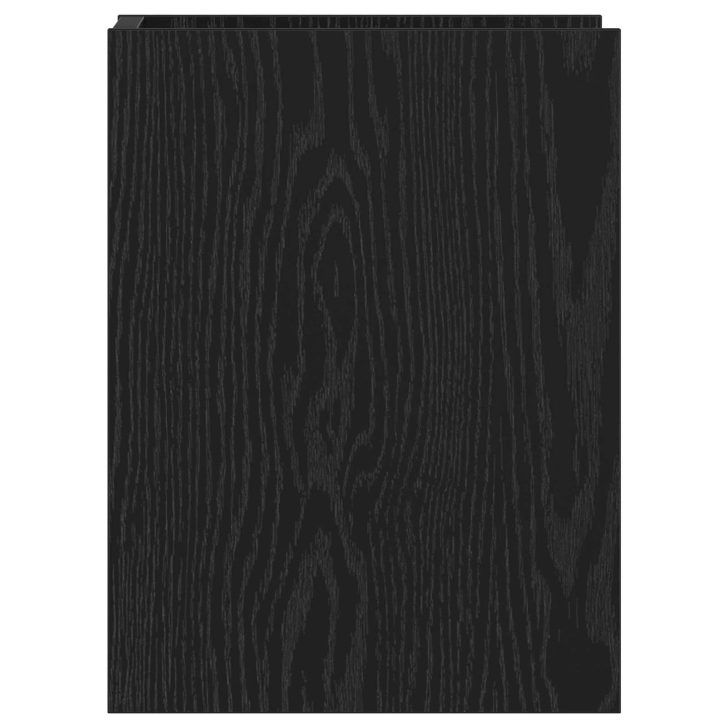 Planteholder med hylle Svart Eik 30 x 30 x 40 cm Konstruert tre